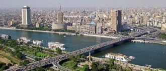 Панорамный вид Каира.