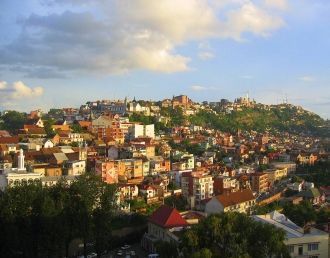 Город Антананариву, Мадагаскар.