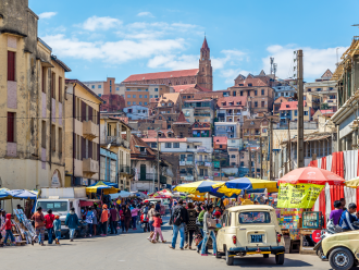 Улицы Антананариву.
