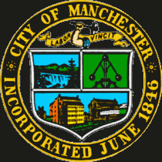 Герб города Манчестер.