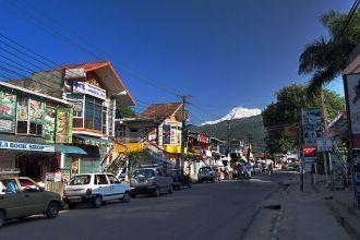 Улица города Покхара.