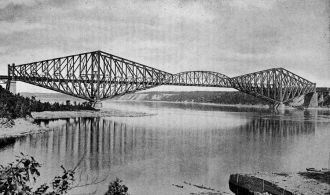 Историческое изображение моста ведущего 