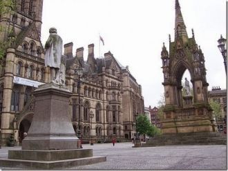 Исторические места Манчестер Англия.