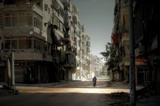 Улица Алеппо после войны