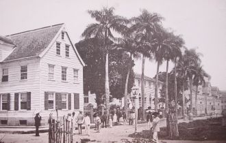 Парамарибо в 19 веке.