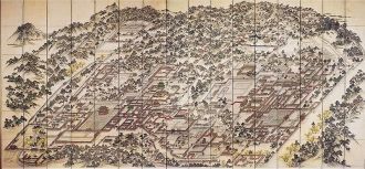 Карта города Сеул во времена правления д