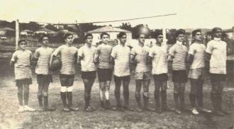 Юношеская команда, представляющая в 1923
