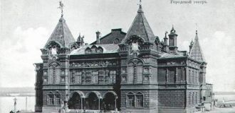 Здание городского театра Самары. Начало 