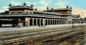 Железнодорожный вокзал Мултана, 1910.