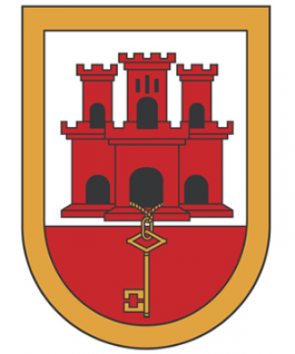 Герб города Гибралтар.