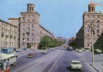 Ереван, улица Киевлян, 1974.