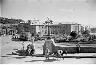 Панорама города Ереван, 40-е годы.