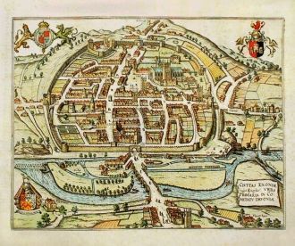 Эксетер в 1563 году