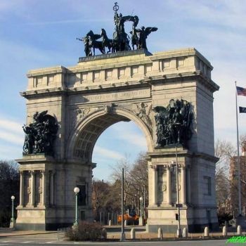 Триумфальная арка. Нью-Йорк.