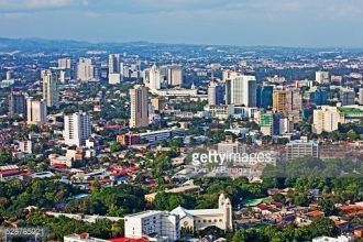 Панорама города Себу.