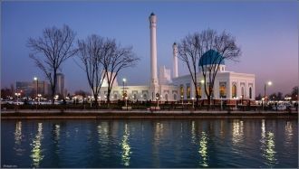 Белая мечеть Минор - жемчужина Ташкента.