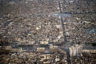 Багдад с высоты птичьего полета.