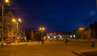 Ночные улицы Донского.