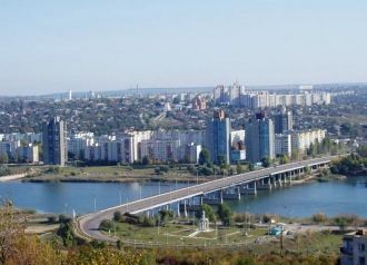 Панорама города Резина.
