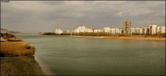 Панорама города Резина.