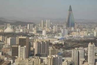 Панорама Пхеньяна.