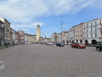 Улицы чешского города Ческа-Тршебова.