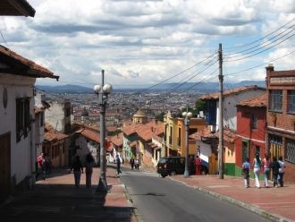 Улицами Боготы.