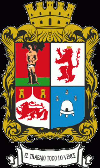 Герб города Леон-де-лос-Альдама.