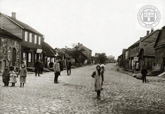 Местечко Прейли, улица Сондорская, 1912 