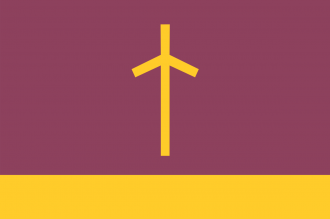 Флаг города Ниноцминда.