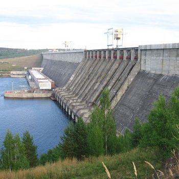 Рогунская ГЭС.