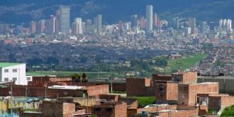 Город Сьюдад-Боливар с высоты.