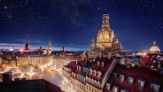 Ночь над Дрезденом.