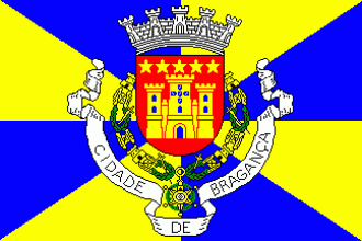 Флаг города Браганса.
