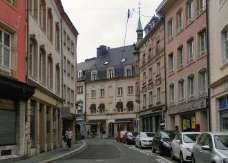 Люксембург, улица Бушери.