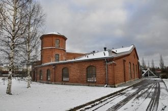 Паровозное депо на станции Сало, Финлянд