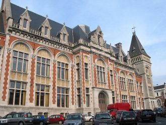 Дворец правосудия. Вервье, Бельгия.