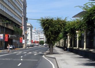 Улица в Ла-Корунье.