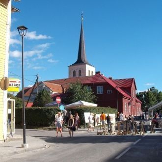На улицах эстонского Пайде.