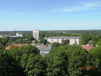 Эстония. Пайде. Фото города.