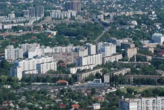 Вид с высоты. Борисполь.