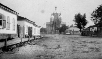 Город Борисполь в прошлом.