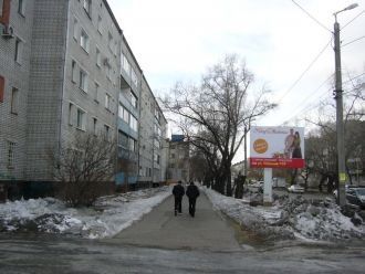 Улица Зейская в городе Благовещенск.