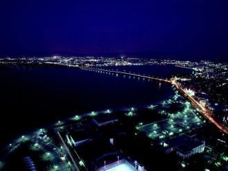 Ночная панорама Оцу