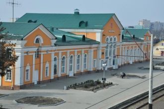 Железнодорожный вокзал станции Белая Цер