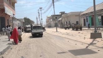 Улицы Могадишо, Сомали.