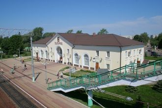 Вокзал города Гагарин
