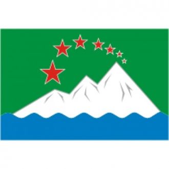 Флаг города Аша.