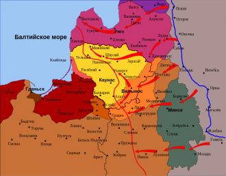 Освободительный поход Красной Армии в Белоруссию и Литву в 1918—1919 г.г.