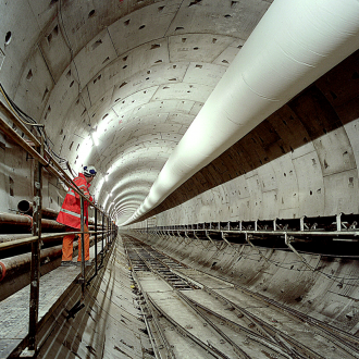 Завершение двух железнодорожных туннелей